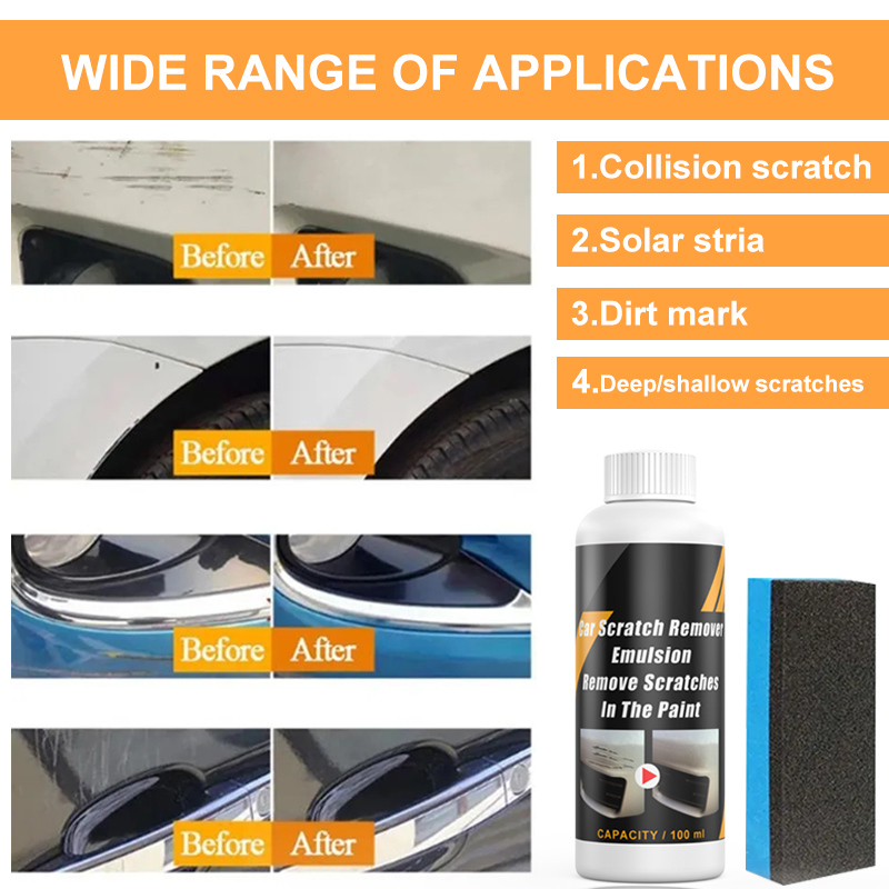 Car Scratch Remover Paint Care - đánh giá và giá Car Scratch Repair Polishing Wax Paste